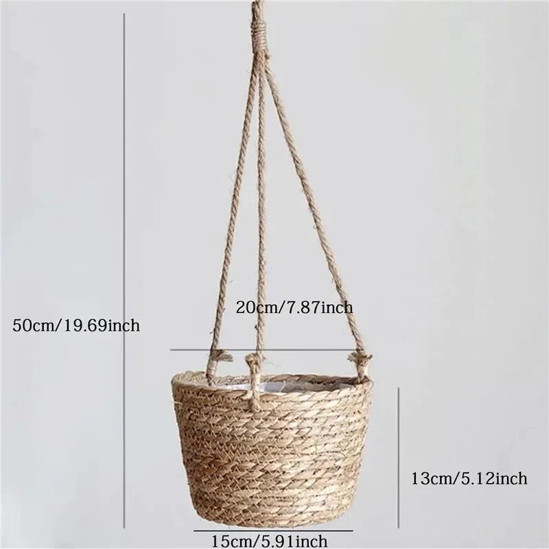 Hanging Planter For Indoor & Outdoor Use