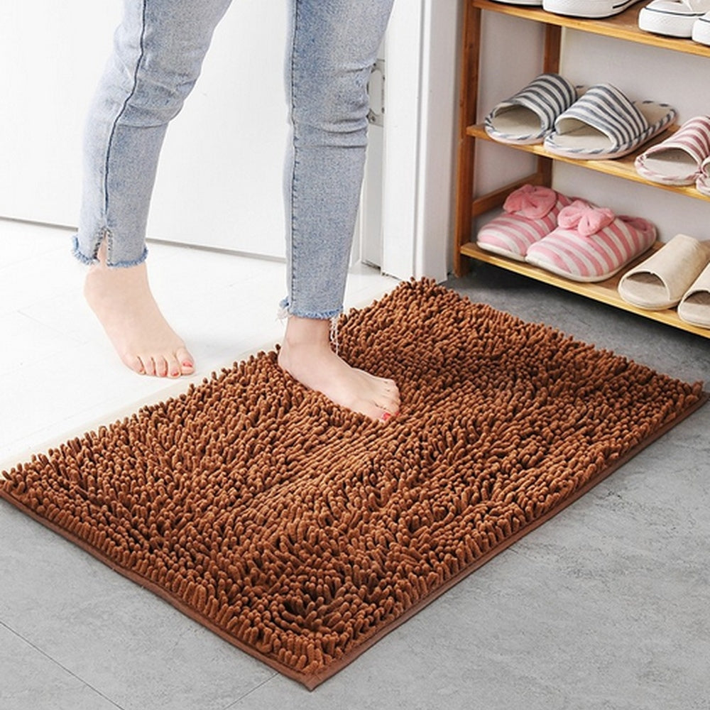 Chenille Bathroom Carpet Mat