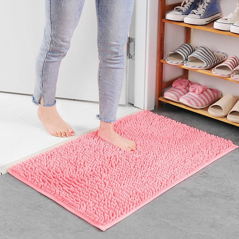 Chenille Bathroom Carpet Mat