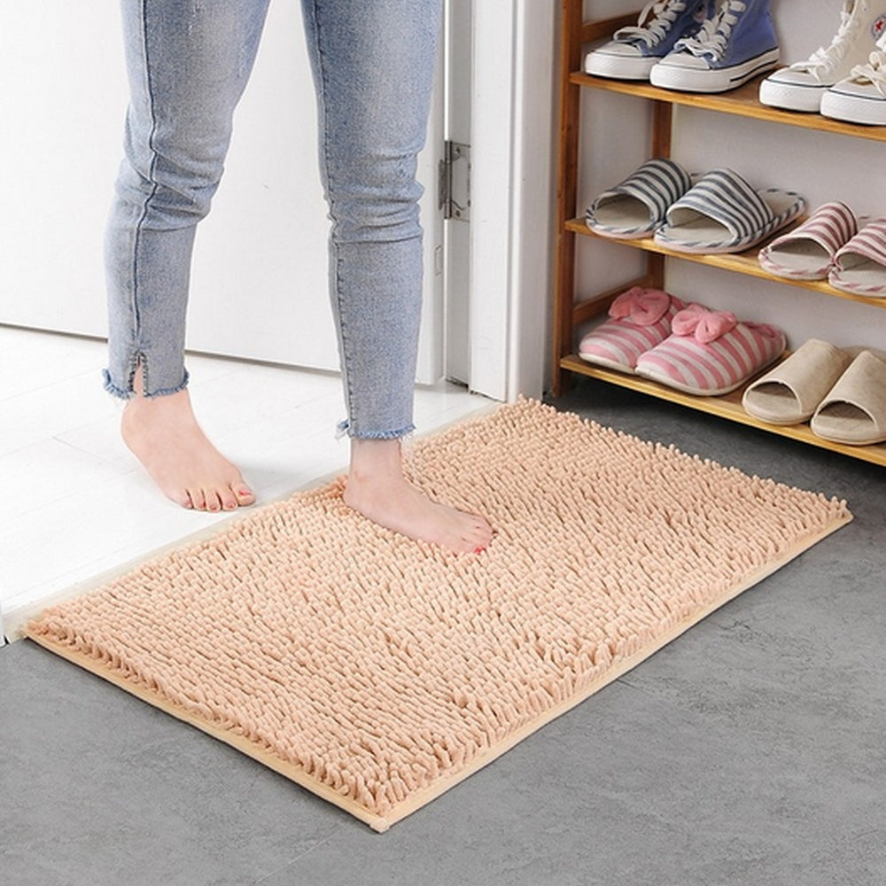 Chenille Bathroom Carpet Mat