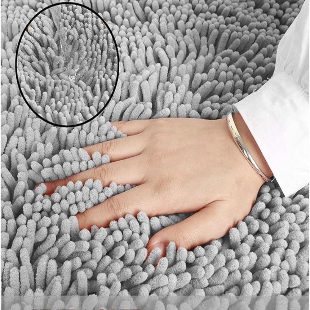 Chenille Bathroom Carpet Mat