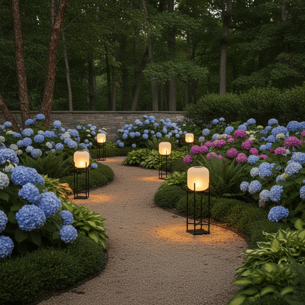 Solar Outdoor Lantern Stainless Steel Waterproof