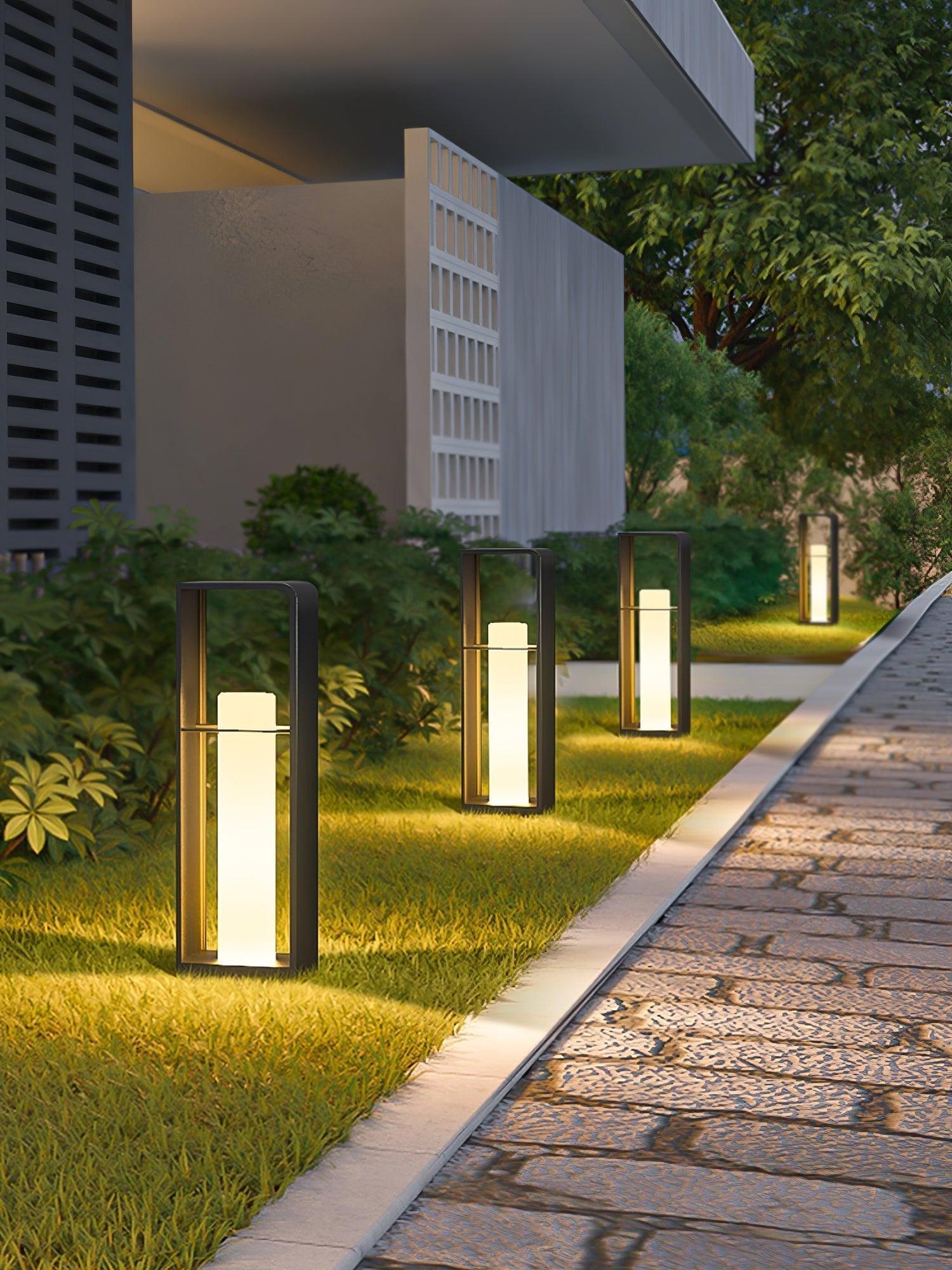 Solar Outdoor Path Light Stainless Steel Waterproof