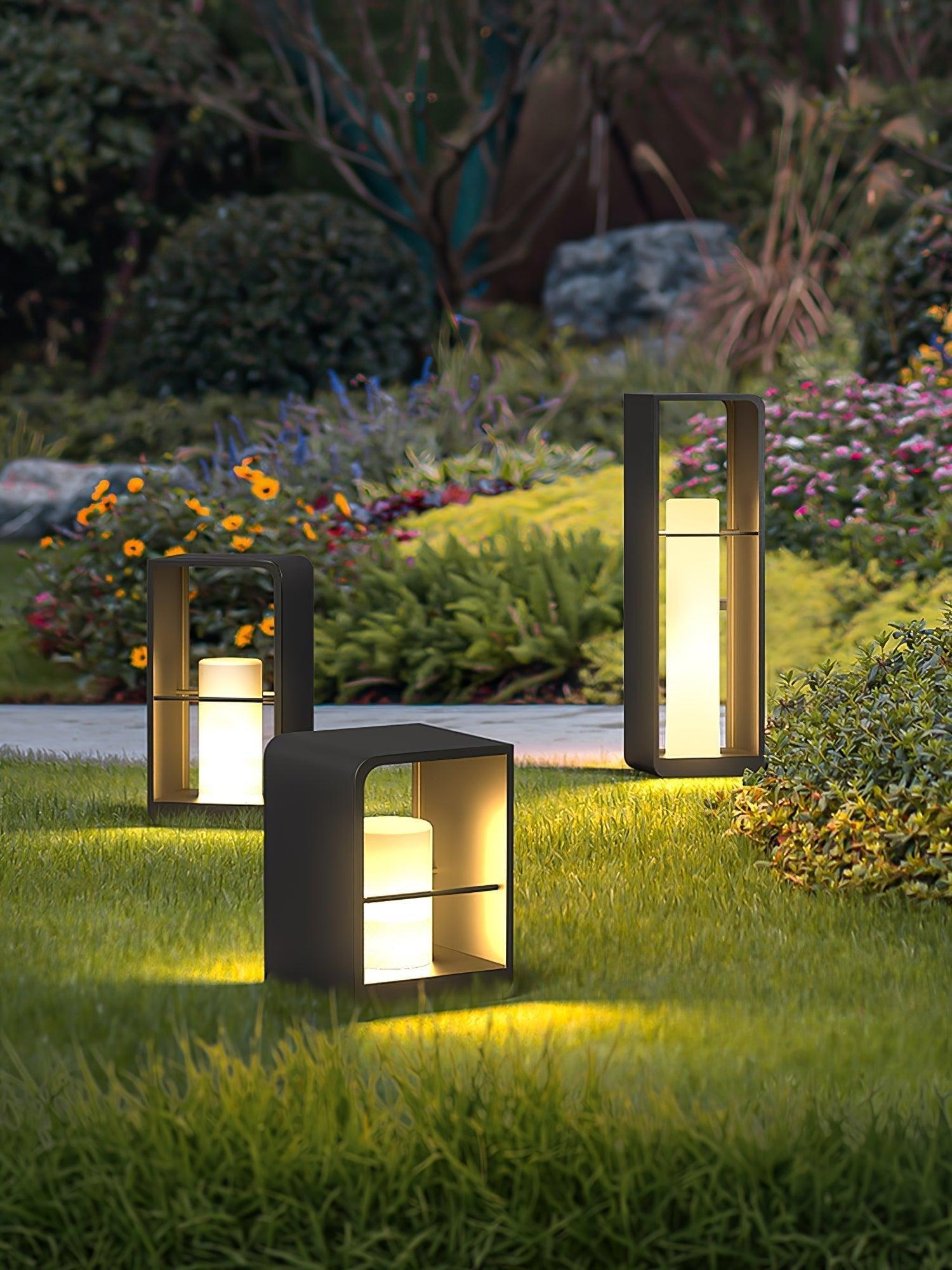 Solar Outdoor Path Light Stainless Steel Waterproof
