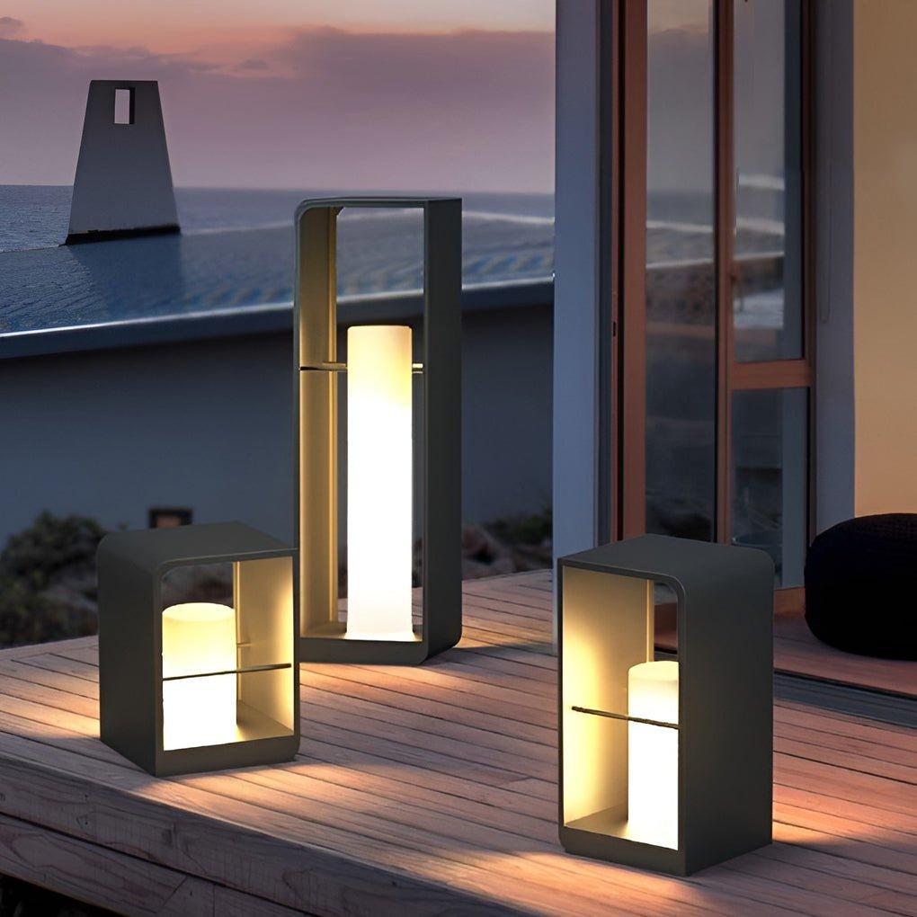 Solar Outdoor Path Light Stainless Steel Waterproof