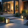 Solar Outdoor Path Light Stainless Steel Waterproof
