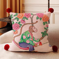 Outdoor Garden Cushion Cover with Monkey Print