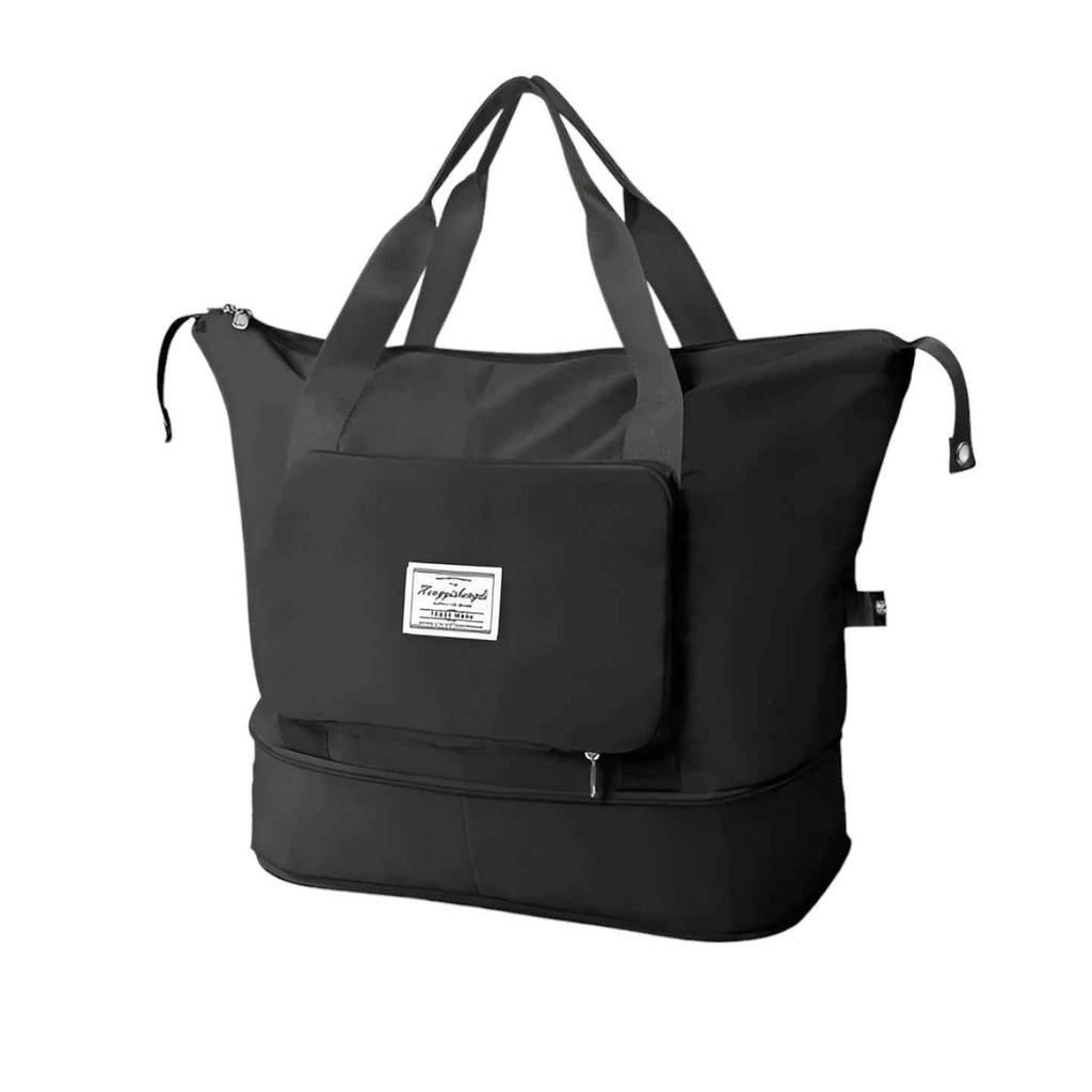 Foldable Travel Bag with Large Capacity - Durable Fabric Design
