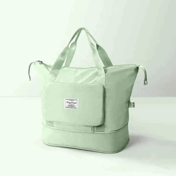 Foldable Travel Bag with Large Capacity - Durable Fabric Design