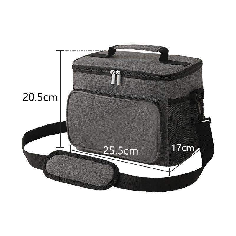 Multi-Compartment Insulated Cooler Bag