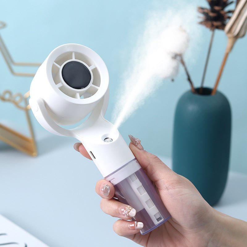 Portable Rechargeable Mini Misting Fan