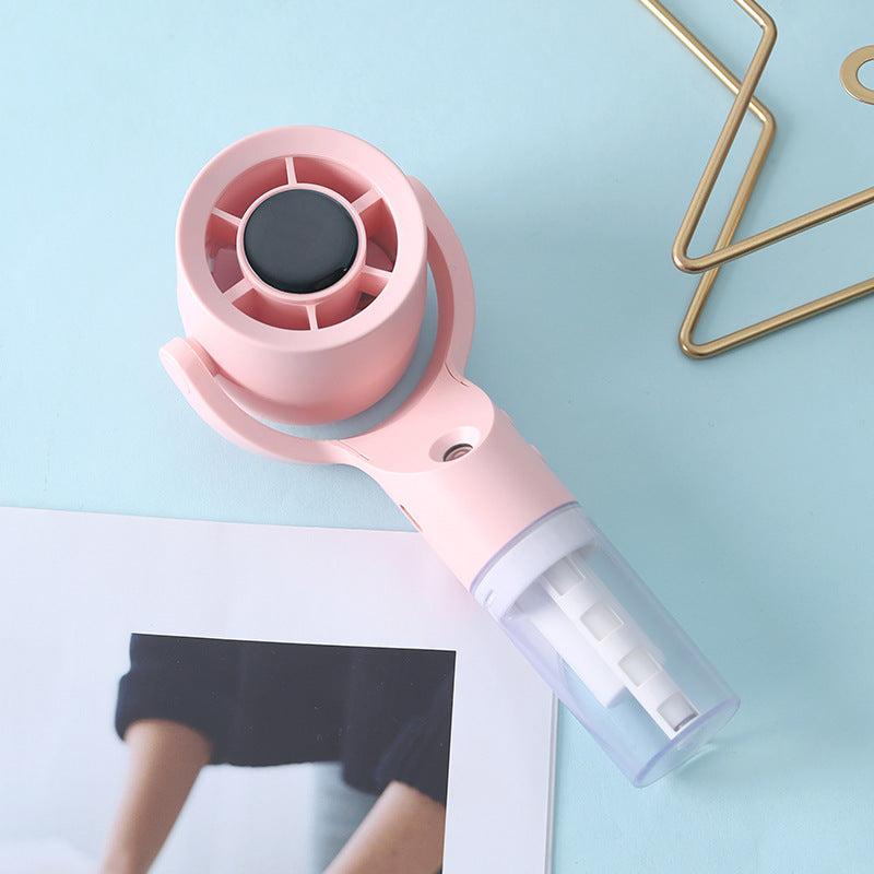 Portable Mist Fan With Multifunctional Spray Function