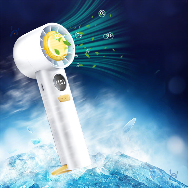 Portable Rechargeable Misting Fan