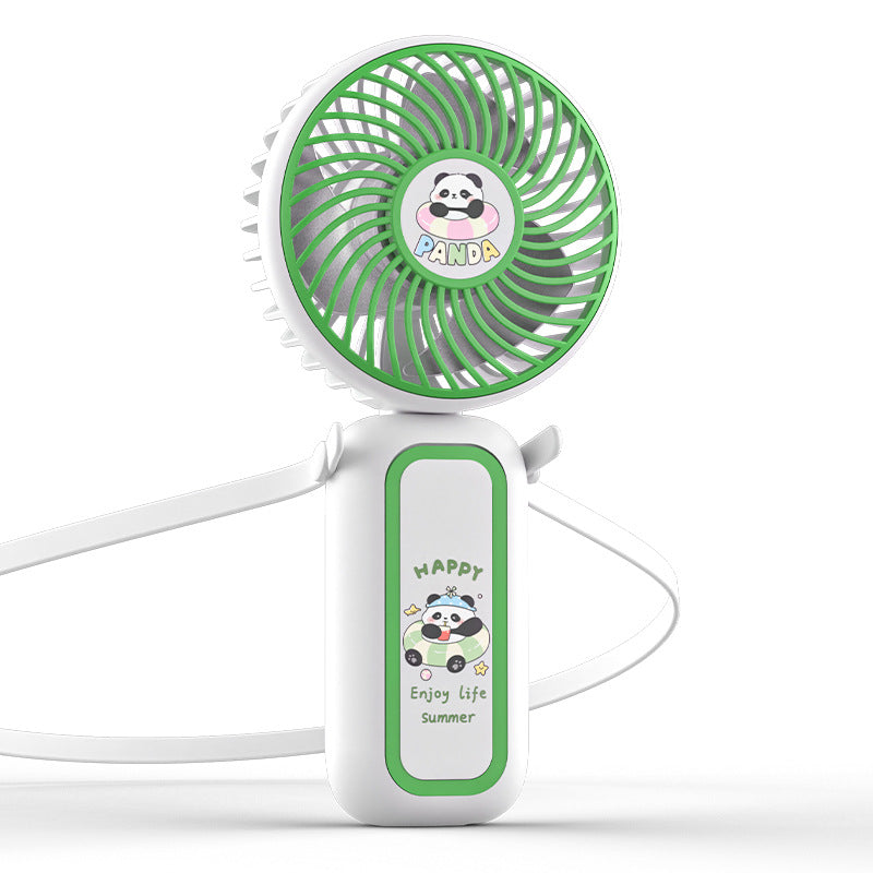 Portable Neck Fan With Compact Rounded Design - Women Portable Neck Fan Compact Rounded Design