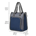 Insulated Lunch Cooler Bag with Carry Handles