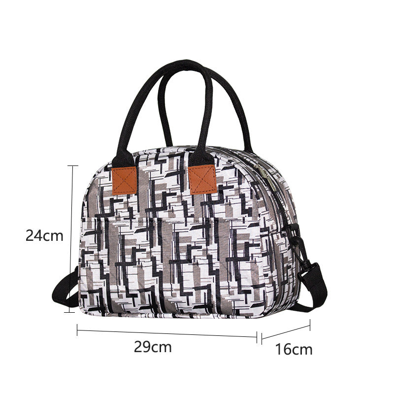 Floral Insulated Picnic Cooler Bag
