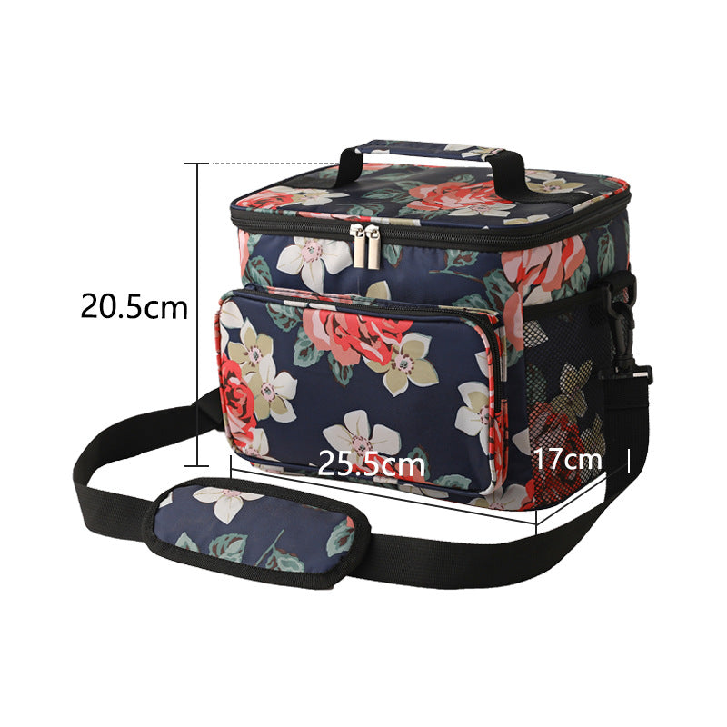Insulated Picnic Cooler Bag with Adjustable Strap