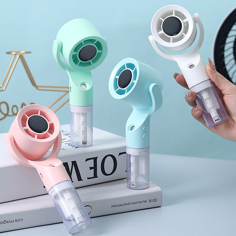 Portable Rechargeable Mini Misting Fan