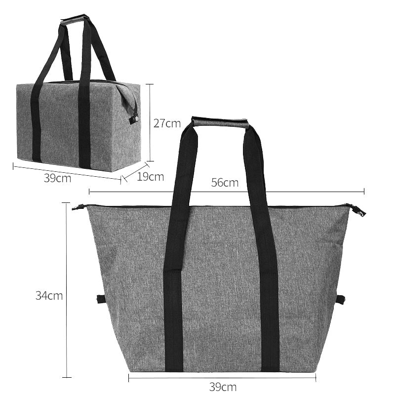 Expandable Multi-Compartment Cooler Bag