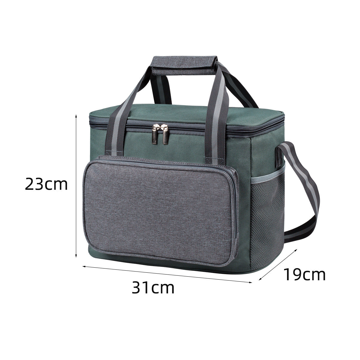 Multi-Compartment Insulated Cooler Bag