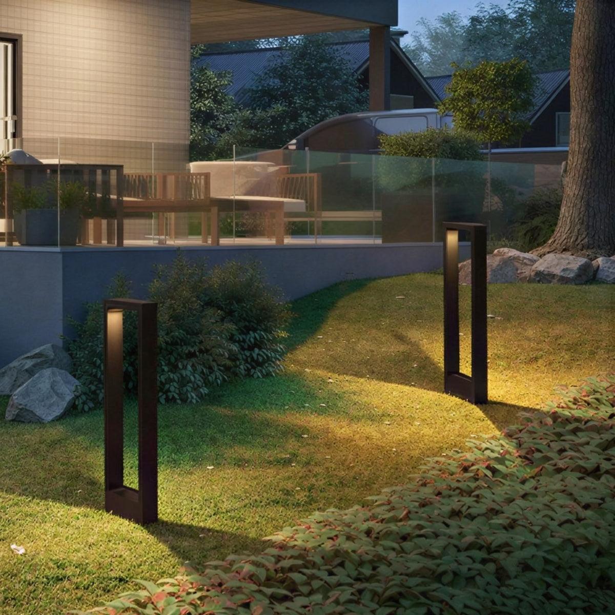Rectangular Outdoor Pathway Light