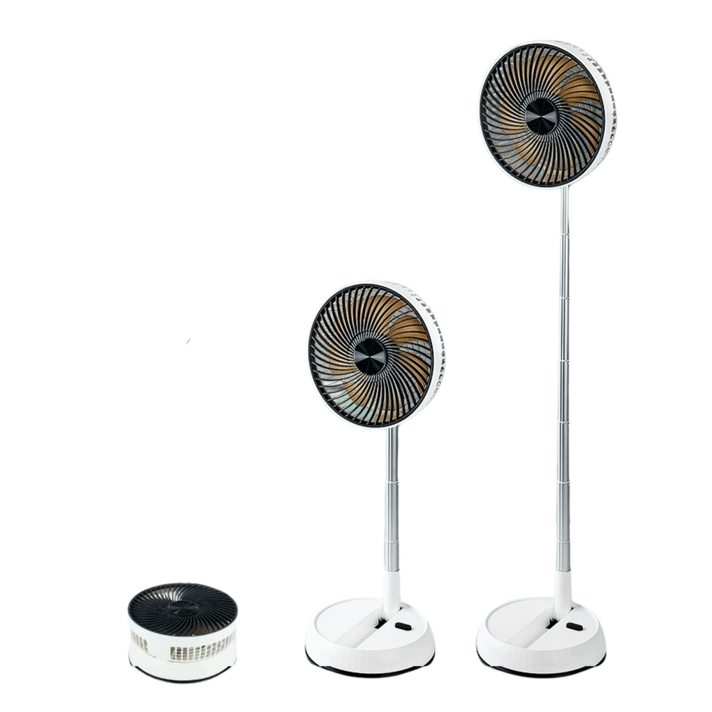 Foldable Oscillating Standing Fan with Remote Control