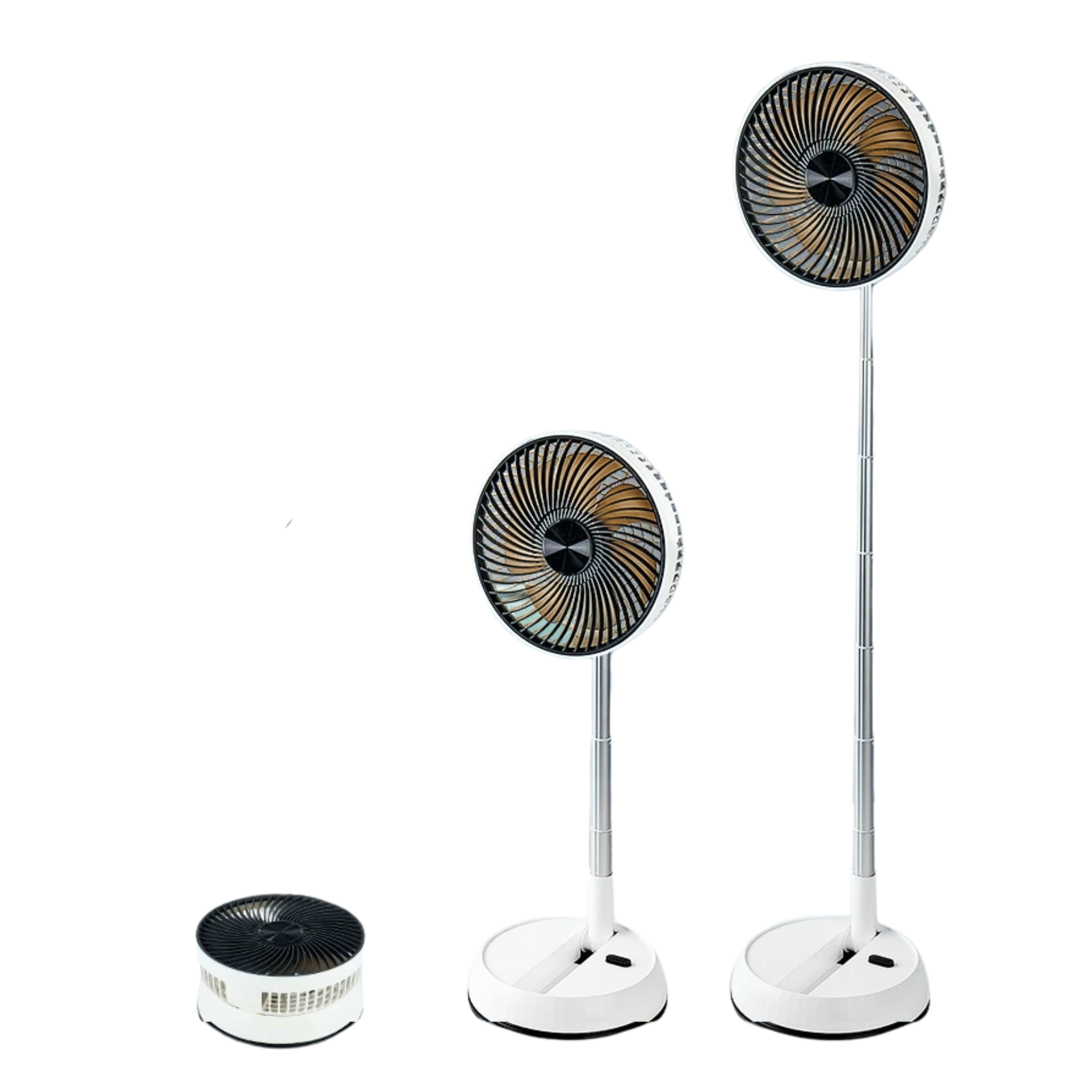 Foldable Oscillating Standing Fan with Remote Control