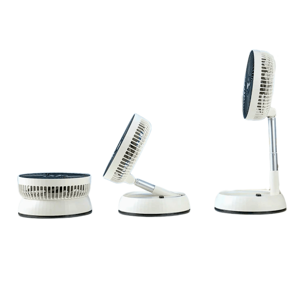 Foldable Oscillating Standing Fan with Remote Control