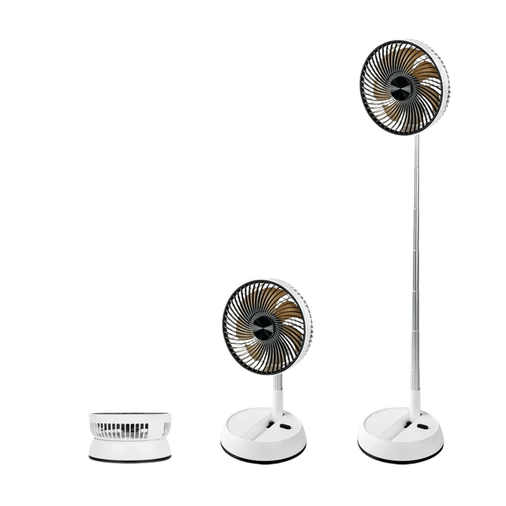 Foldable Oscillating Standing Fan with Remote Control