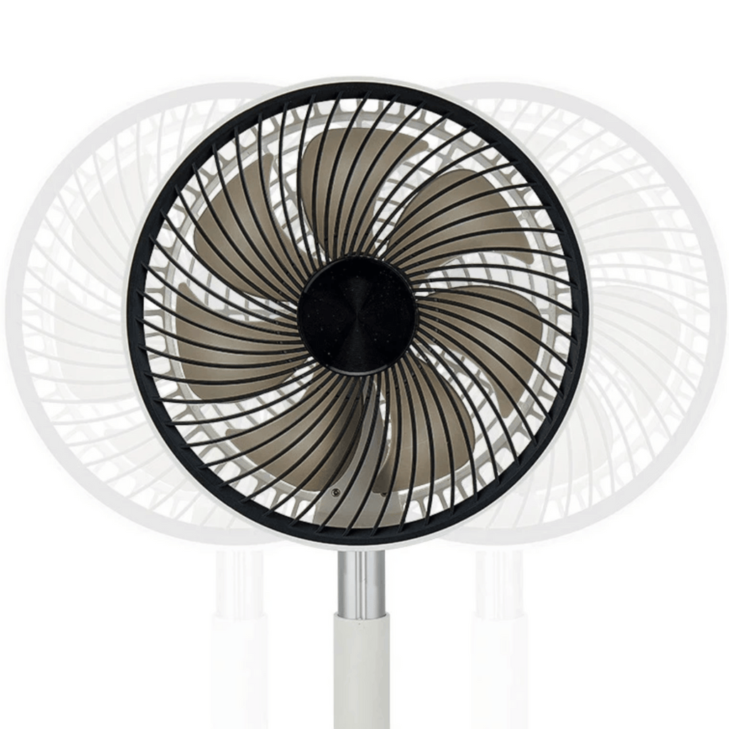 Foldable Oscillating Standing Fan with Remote Control