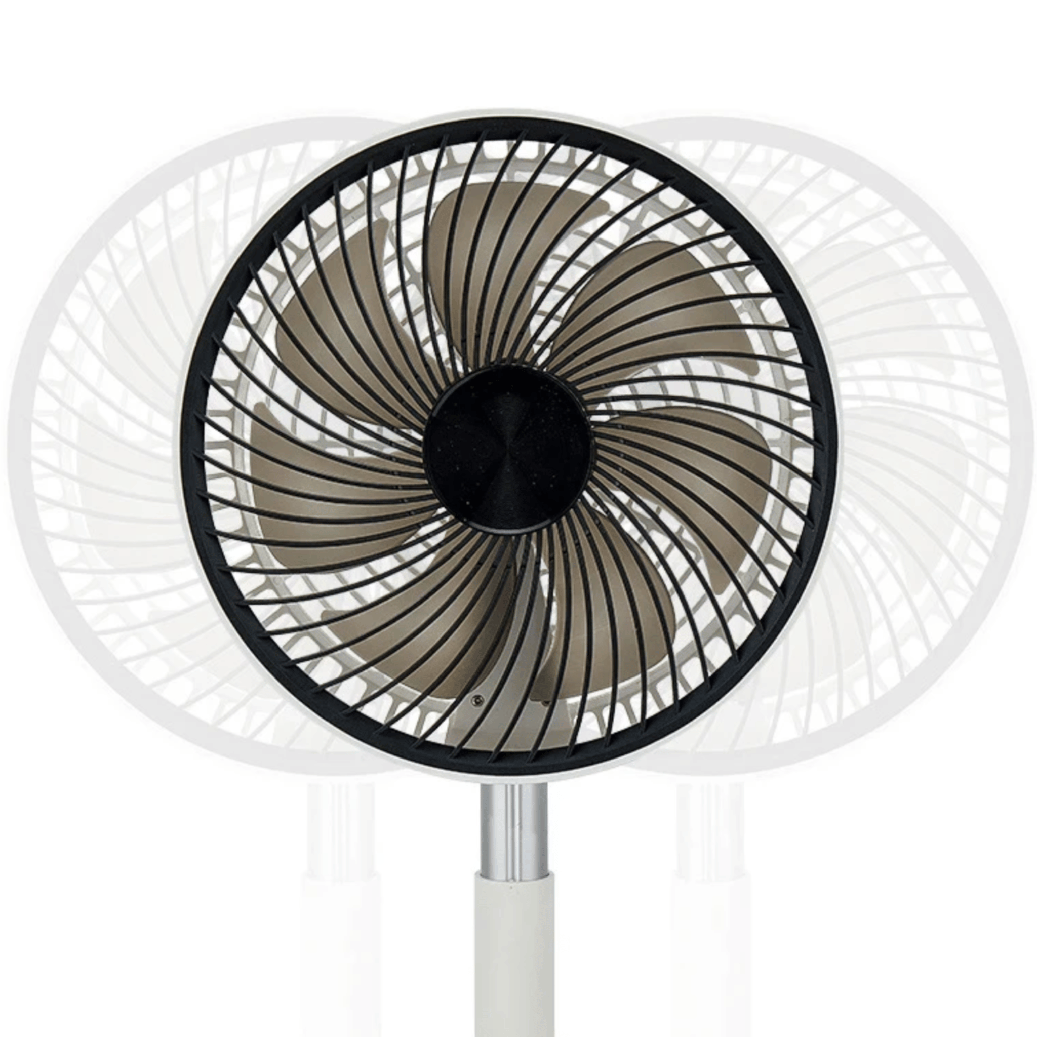 Foldable Oscillating Standing Fan with Remote Control