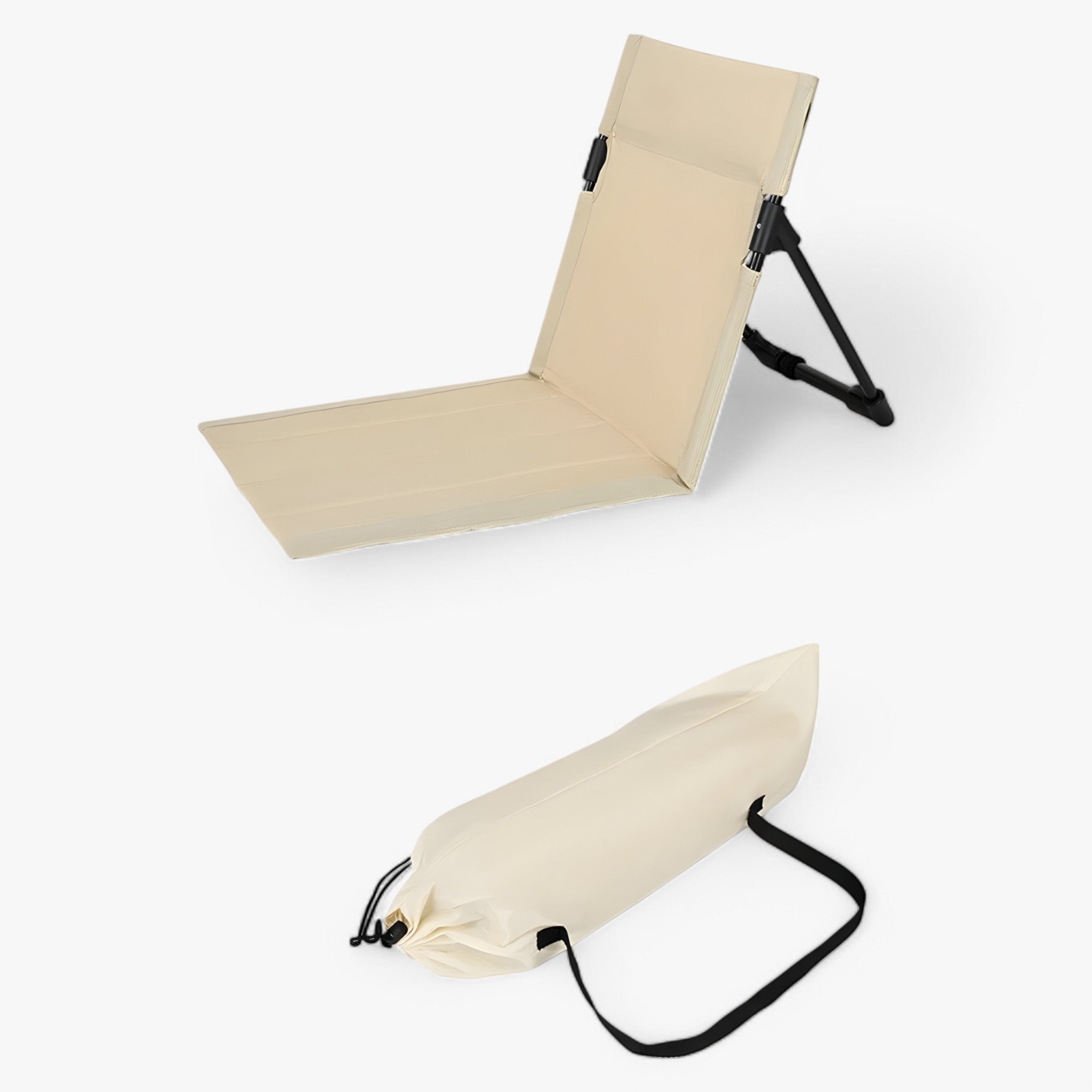 Lightweight Folding Camping Chair with Backrest
