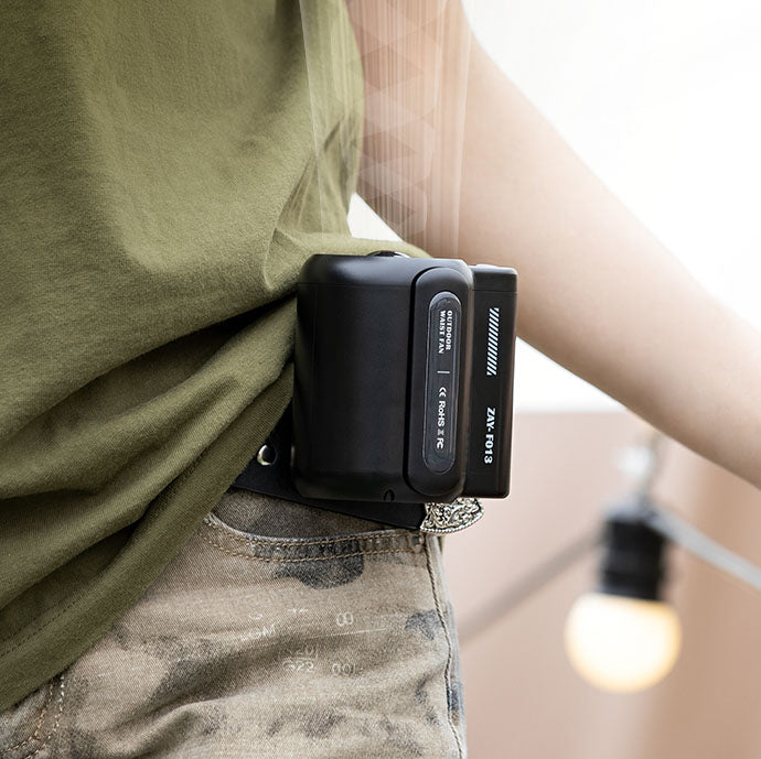 Hands-Free Rechargeable Waist Fan