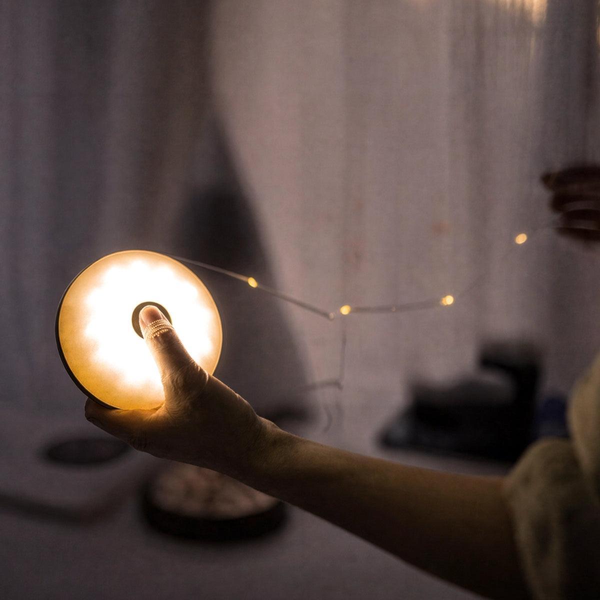 Battery Operated Retractable LED String Lights