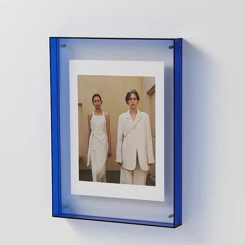 Transparent Colour Photo Frame