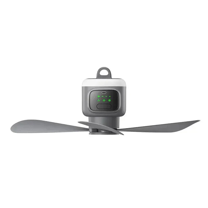 12000mAh Camping Fan with LED Light
