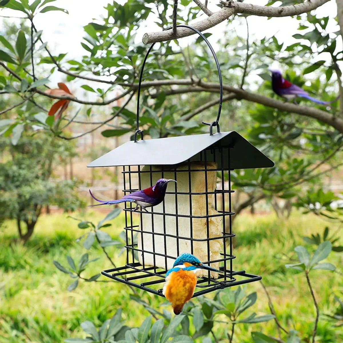 Bird Feeder With Weatherproof Roof