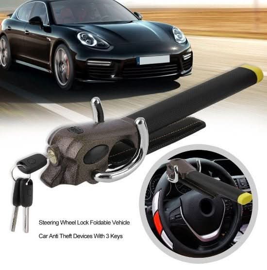 Steering Wheel Lock With Alarm