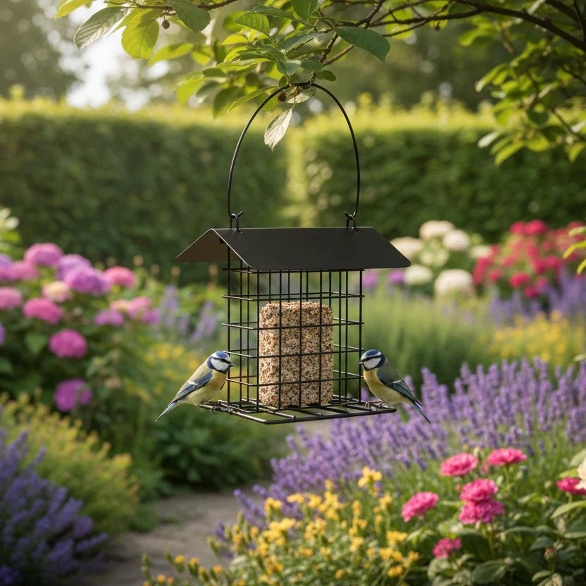 Bird Feeder With Weatherproof Roof