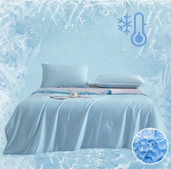 Cooling Blanket for Hot Sleepers, Moisture-Wicking and Breathable Fabric