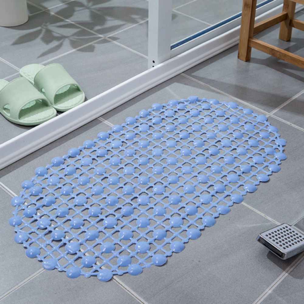 Suction Bath Mat With Drain Holes
