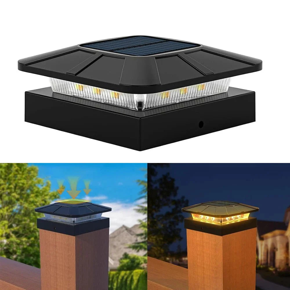 Solar Post Lights for Garden and Terrace
