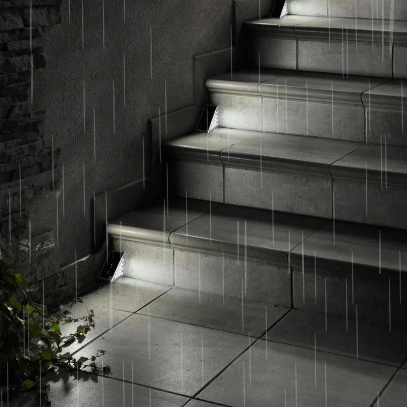 Solar Stair Lights for Outdoor Steps