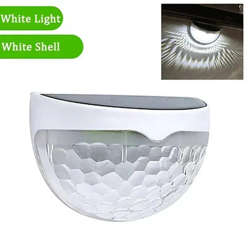 Solar LED Fence Lights for Garden and Terrace
