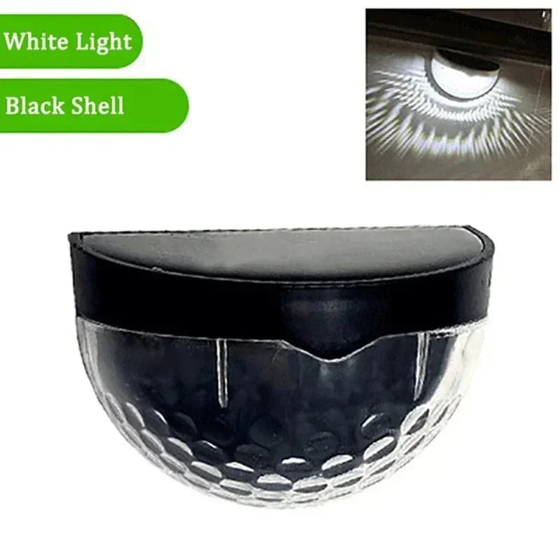 Solar LED Fence Lights for Garden and Terrace