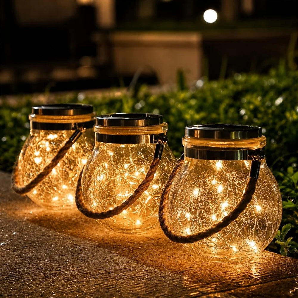 Waterproof Solar Outdoor LED Lantern