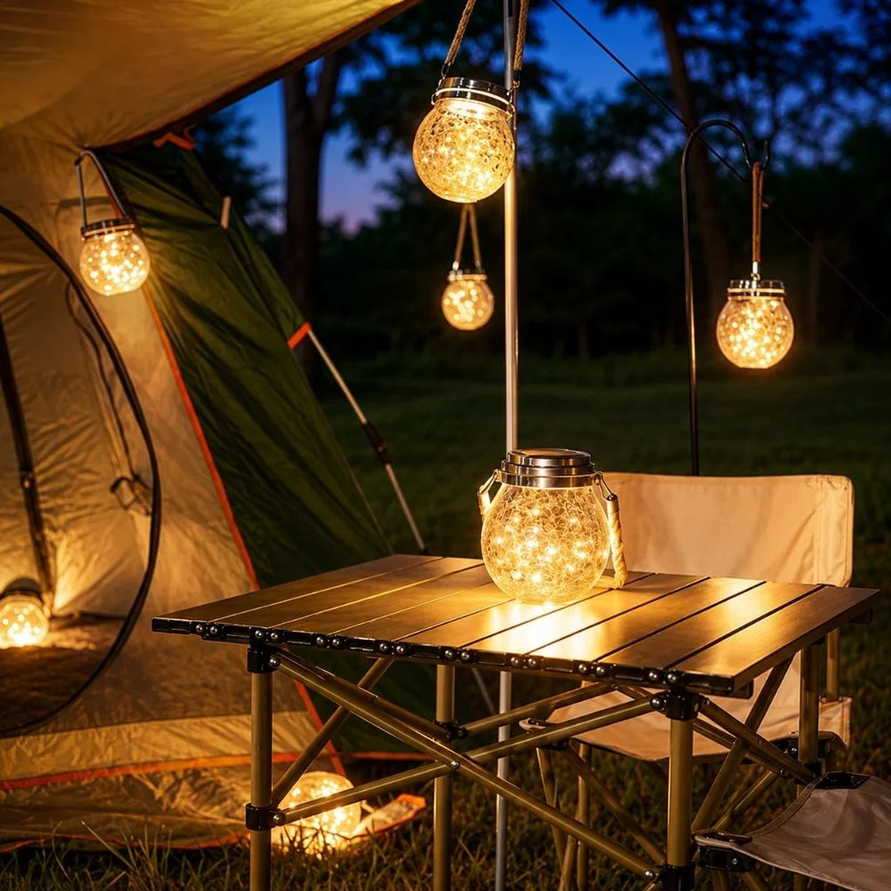 Waterproof Solar Outdoor LED Lantern