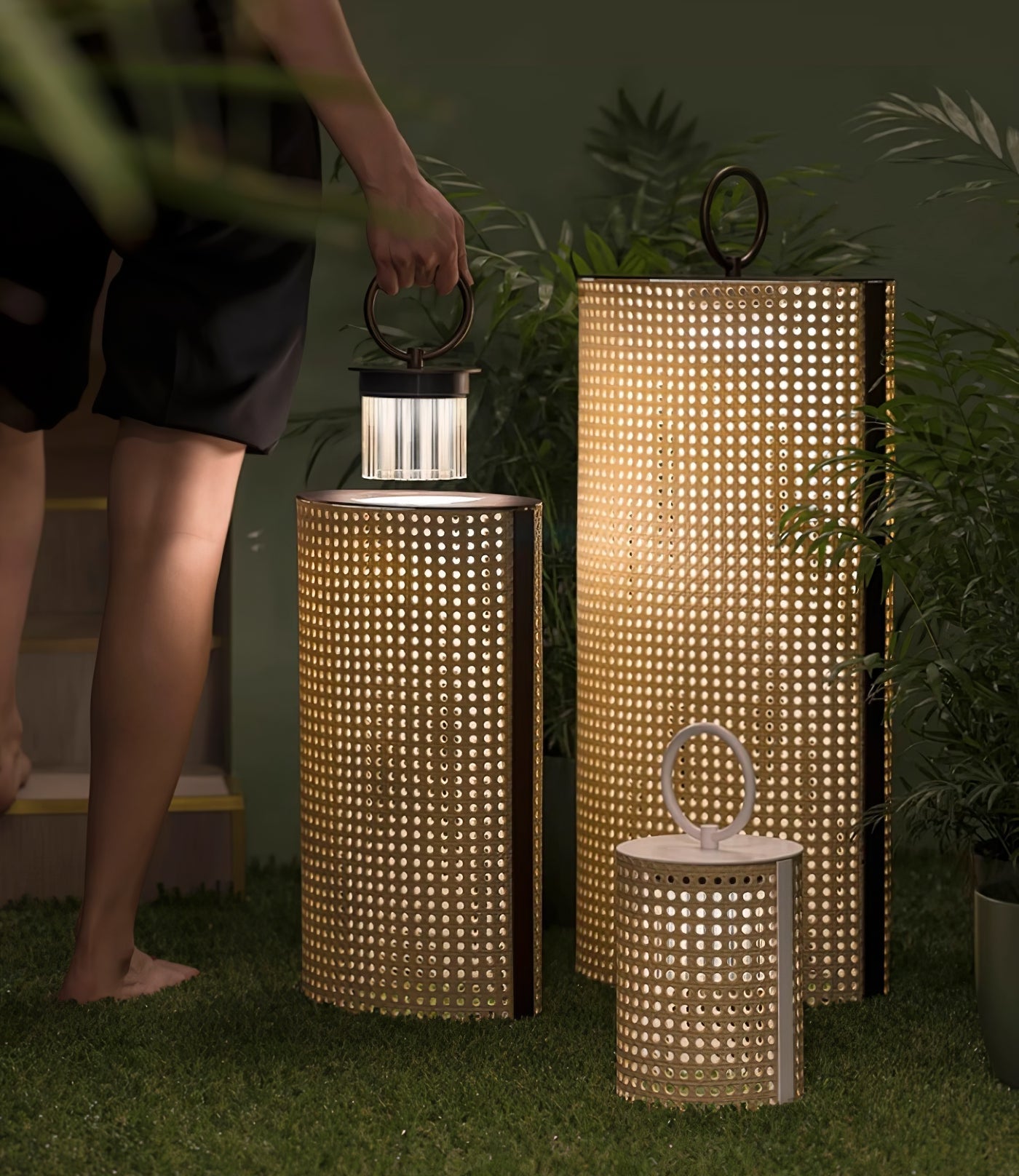 Outdoor Lantern With Remote Control