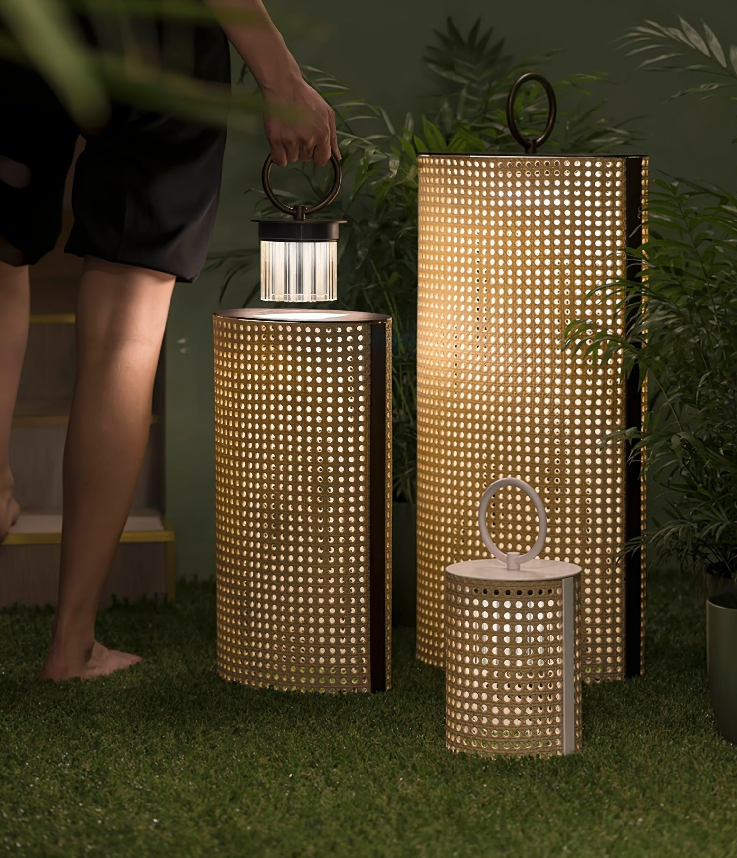Outdoor Lantern With Remote Control