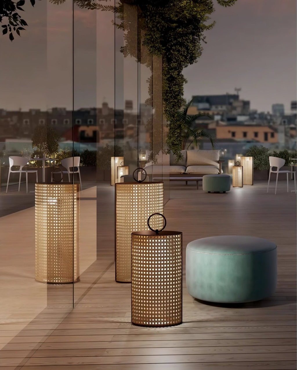 Outdoor Lantern With Remote Control
